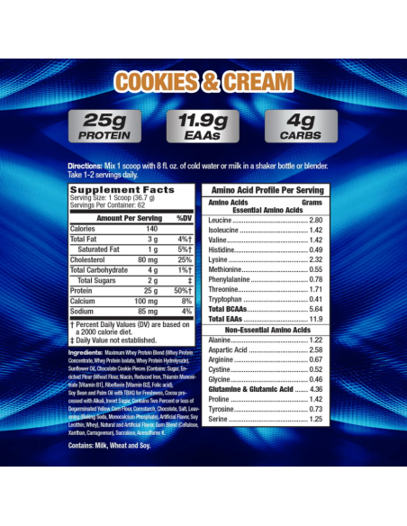 MHP Maximum Whey 100% Whey Protein Complex