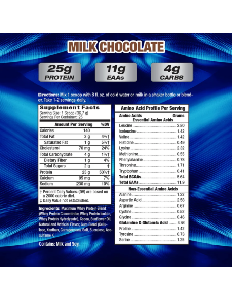 MHP Maximum Whey 100% Whey Protein Complex