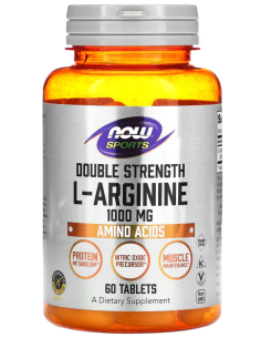 NOW L-Arginine 1000 mg 60 tabletta