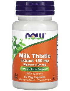 NOW Milk Thistle Extract 150 mg 60 kapszula
