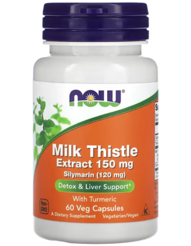 NOW Milk Thistle Extract 150 mg 60 kapszula