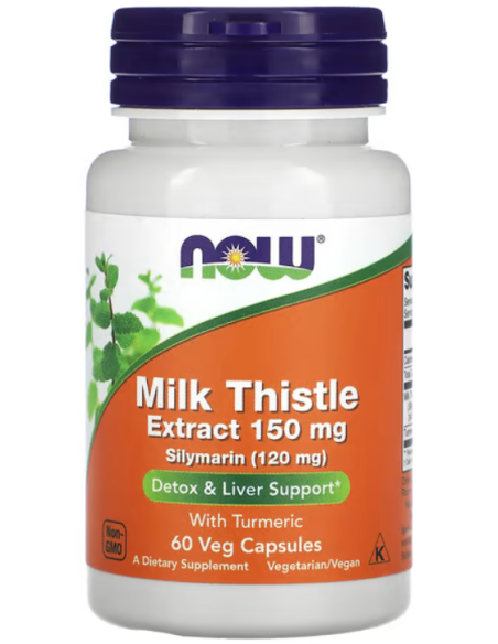 NOW Milk Thistle Extract 150 mg 60 kapszula