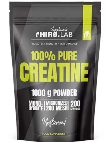 Hiro.Lab Supplements 100% Pure Creatine 1000 g unflavored