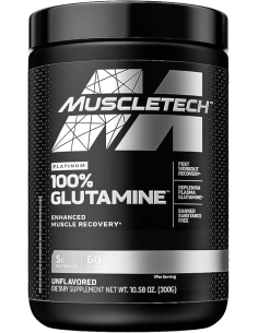 MuscleTech Platinum 100% Glutamine 302 g