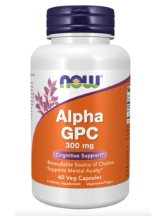 NOW Alpha GPC 300 mg 60