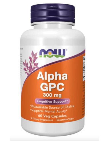NOW Alpha GPC 300 mg 60