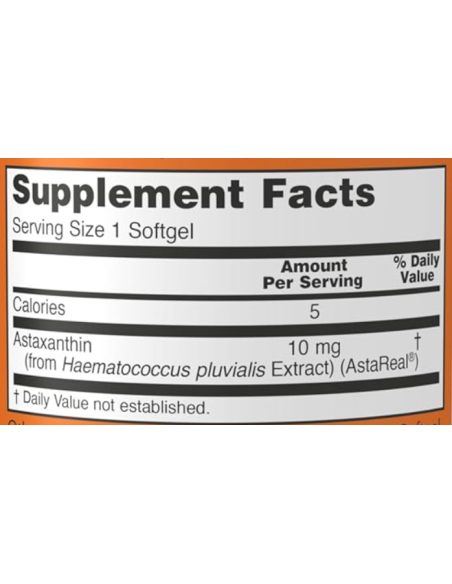 NOW Astaxanthin 10 mg