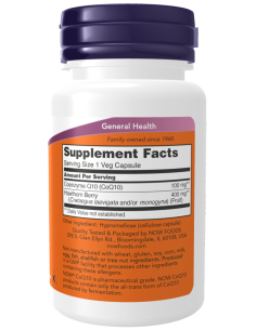 NOW CoQ10 100 mg 30 vegan 2