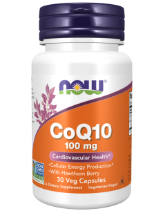 NOW CoQ10 100 mg 30 vegan