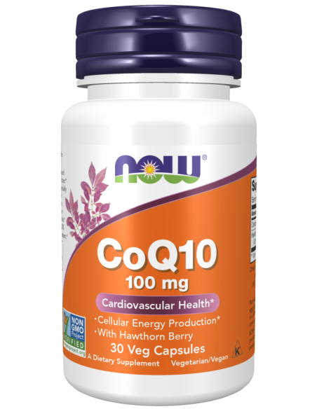 NOW CoQ10 100 mg 30 vegan