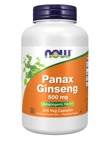 NOW Panax Ginseng 500mg 250 kapszula