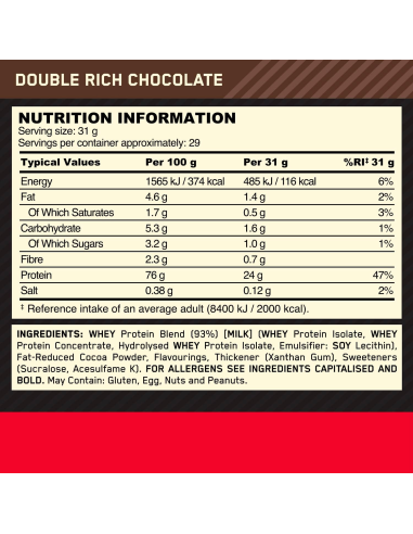 Optimum Nutrition Gold Standard 100% Whey 768 g