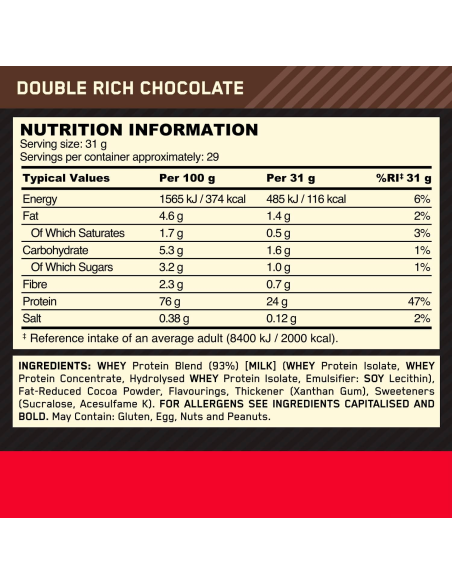 Optimum Nutrition Gold Standard 100% Whey 768 g