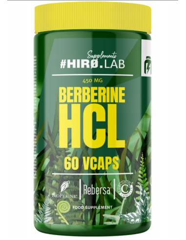 Hiro.Lab Supplements Berberine HCL 450 mg 60 kapszula