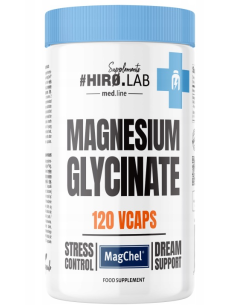 Hiro.Lab Supplements Magnesium Glycinate 120 kapszula