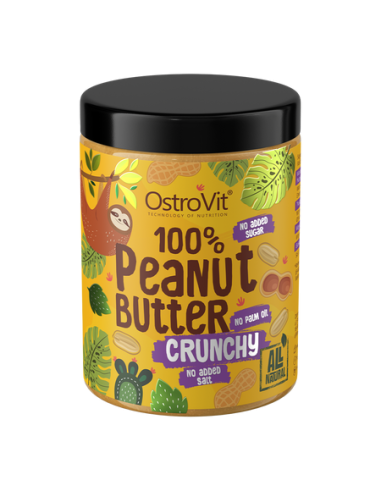 OstroVit 100% Peanut Butter 1000 g crunchy