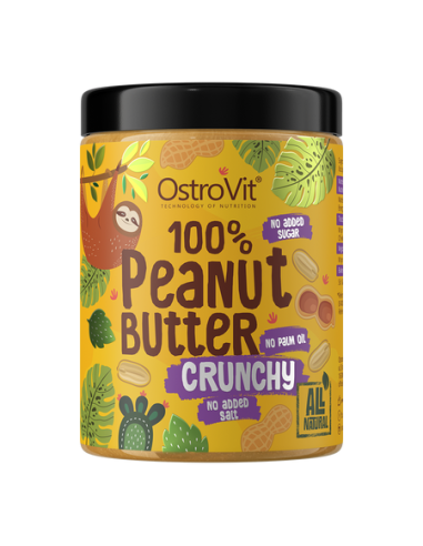 OstroVit 100% Peanut Butter 1000 g crunchy