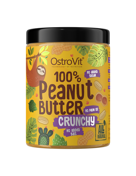 OstroVit 100% Peanut Butter 1000 g crunchy