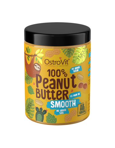 OstroVit 100% Peanut Butter 1000 g smooth