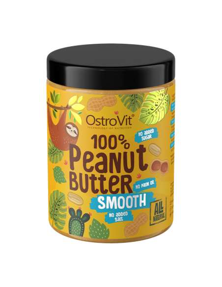 OstroVit 100% Peanut Butter 1000 g smooth