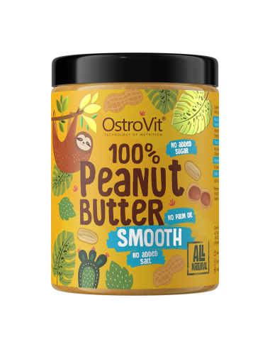OstroVit 100% Peanut Butter 1000 g smooth