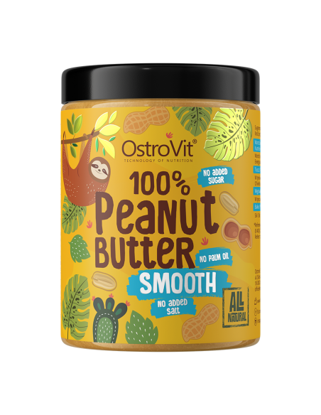 OstroVit 100% Peanut Butter 1000 g smooth