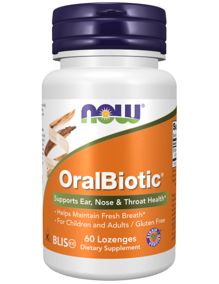 NOW OralBiotic 60 rágótabletta