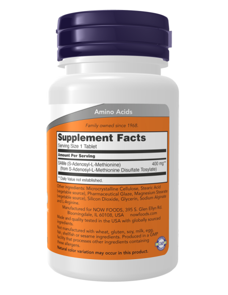 NOW SAMe 400 mg 30 tabletta