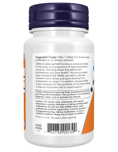 NOW SAMe 400 mg 30 tabletta