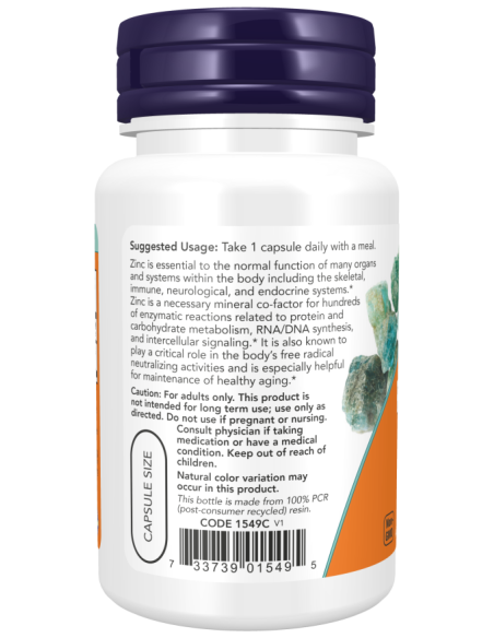 NOW Zinc Picolinate 50 mg 30 kapszula