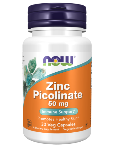 NOW Zinc Picolinate 50 mg 30 kapszula