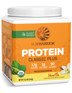 Sunwarrior Protein Classic Plus 375 g csoki 2