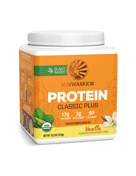 Sunwarrior Protein Classic Plus 375 g vanília