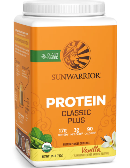 Sunwarrior Protein Classic Plus 750 g vanília