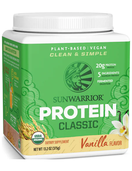 Sunwarrior Protein Classic 375 g vanília