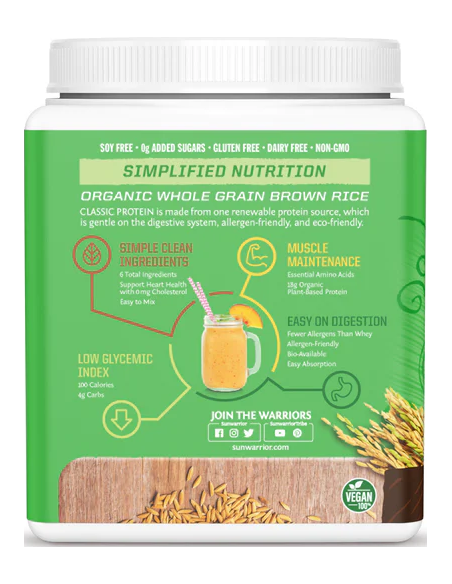 Sunwarrior Protein Classic 375 g banner1