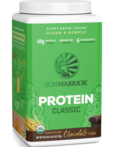 Sunwarrior Protein Classic 750 g csoki2
