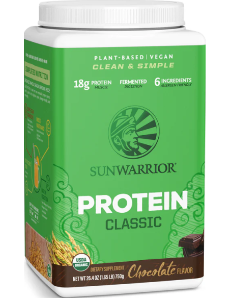 Sunwarrior Protein Classic 750 g csoki2