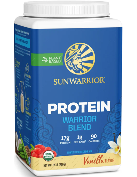 Sunwarrior Protein Warrior Blend 750 g vanília