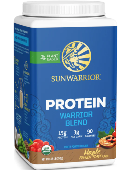 Sunwarrior Protein Warrior Blend maple french toast