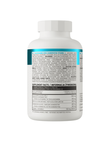 Glucosamine + MSM + Chondroitin + Vitamin C
