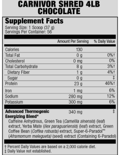 MuscleMeds Carnivor Shred 56 adag 2