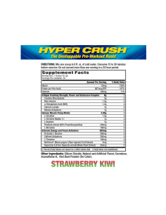 MHP Hyper Crush 460 g 2
