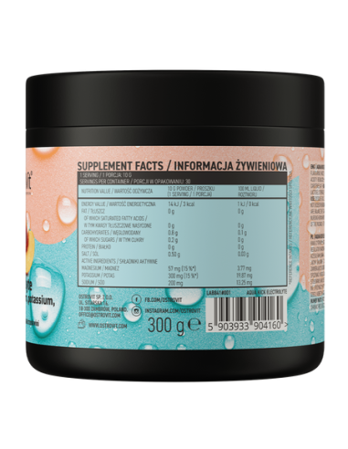 OstroVit Aqua Kick Electrolyte 300 g