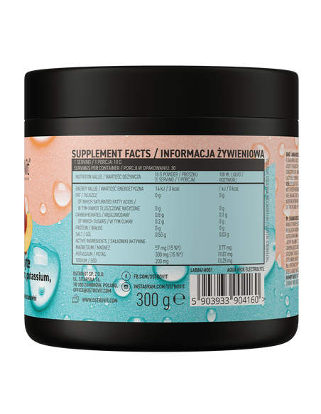OstroVit Aqua Kick Electrolyte 300 g