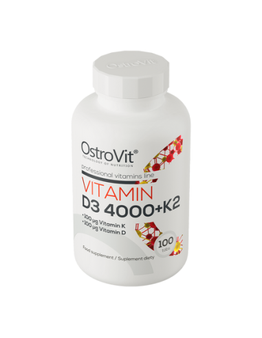 OstroVit Vitamin D3 4000 + K2 100 tabletta