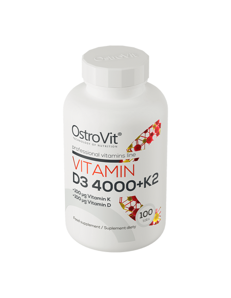 OstroVit Vitamin D3 4000 + K2 100 tabletta