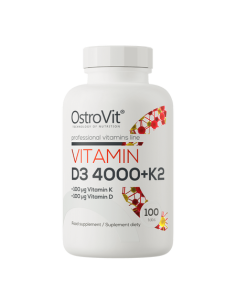 OstroVit Vitamin D3 4000 + K2 100 tabletta