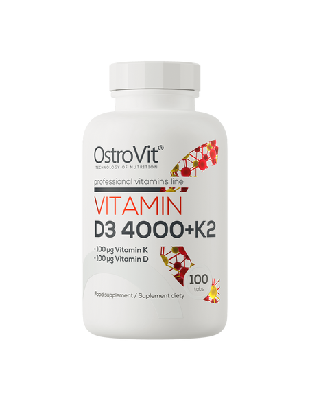OstroVit Vitamin D3 4000 + K2 100 tabletta