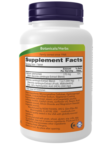 NOW Garcinia Extract 1000 mg